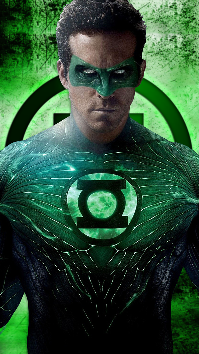 Green Lantern iPhone 13 Pro Max Wallpaper.