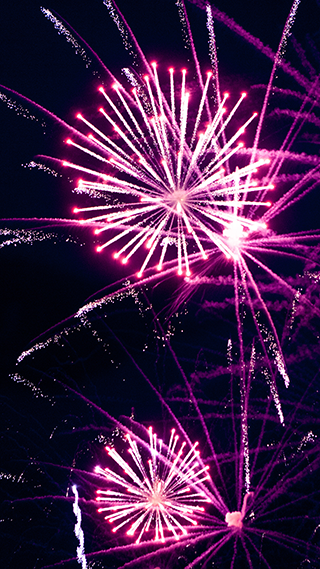 Fireworks Android Mobile Wallpaper