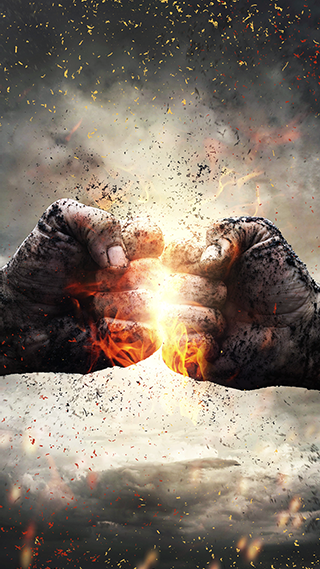 Fists Of Fury iPhone XR Wallpaper