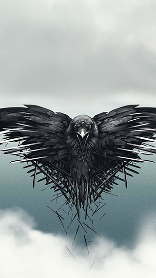 Game Of Thrones Crow Lockscreen For iPhone