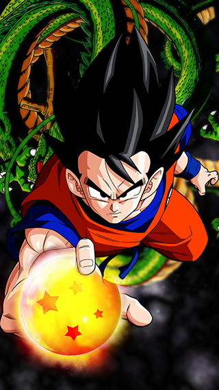 Goku iPhone Screen Background