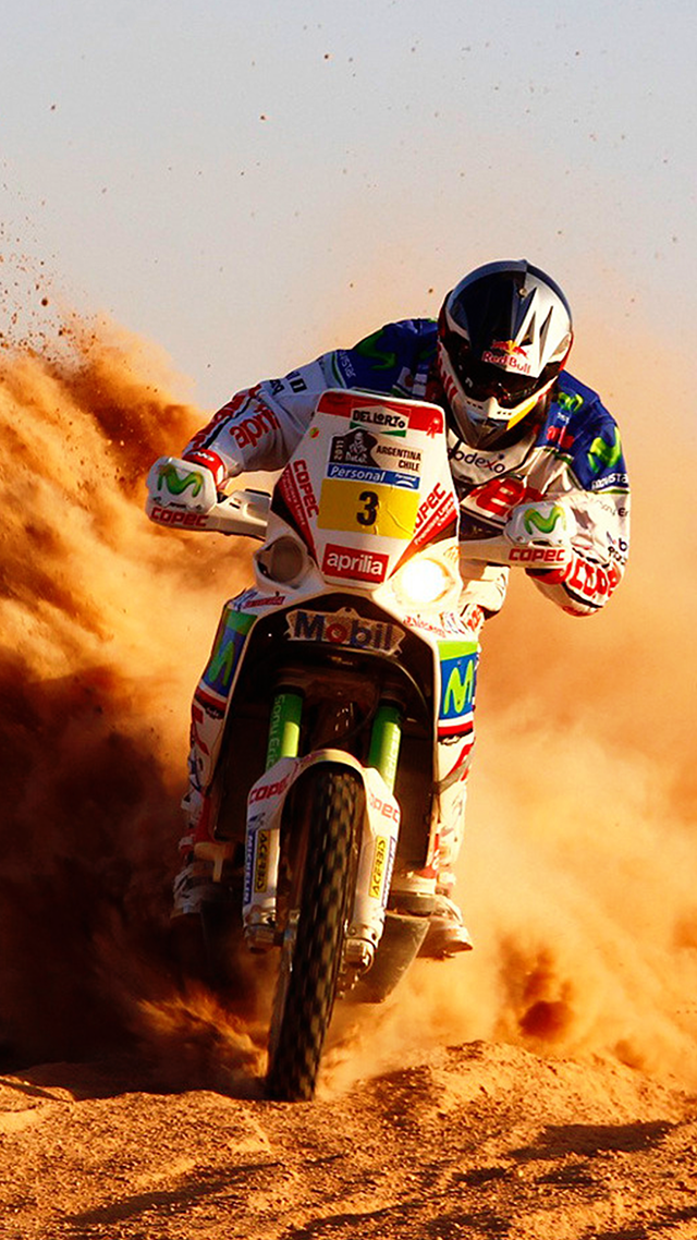 Dakar Rally iPhone Wallpaper 4K