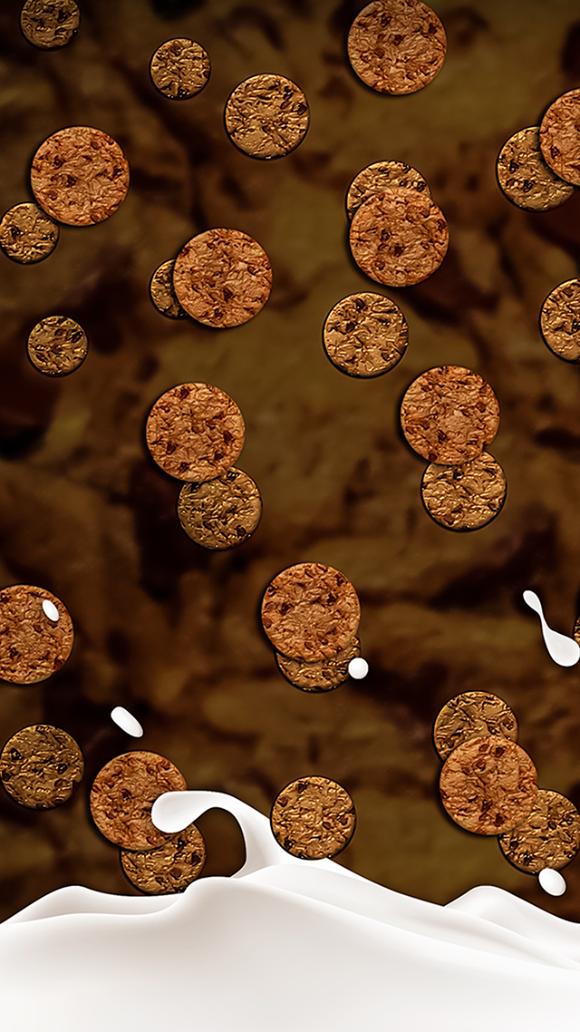 Cookies Samsung Z Fold 3 Wallpaper.