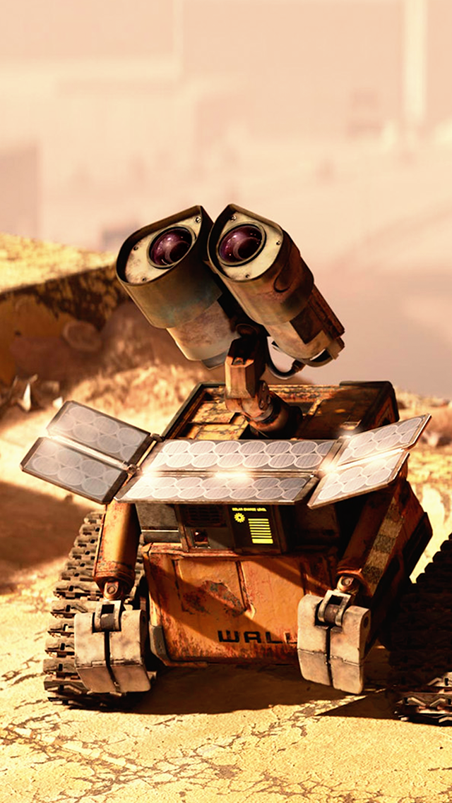Wall E Samsung Z Fold 3 Wallpaper.